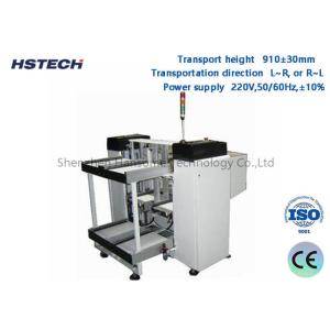 SMT Production 90 Degree PCB Magazine Unloader LED Button Control MD Report HS