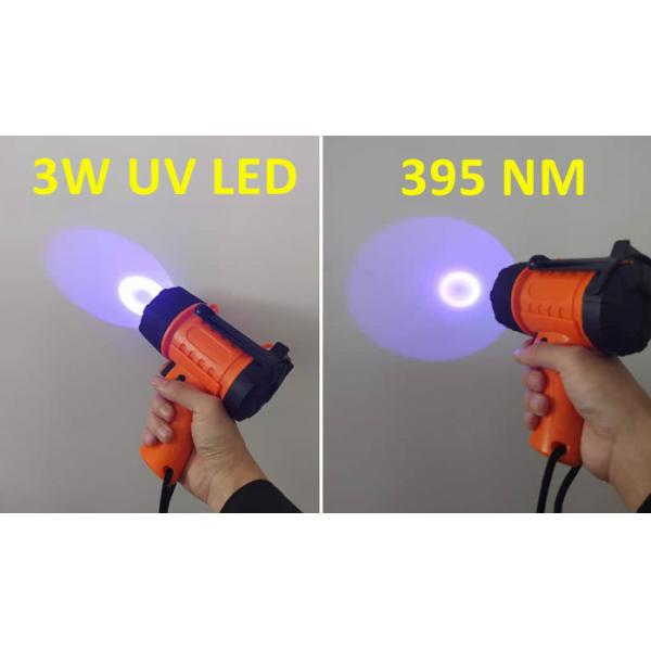 IP66 395NM 3W Led UV Curing Lights For Auto Coating