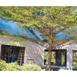 European and American luxury style assembled light steel structure villa with