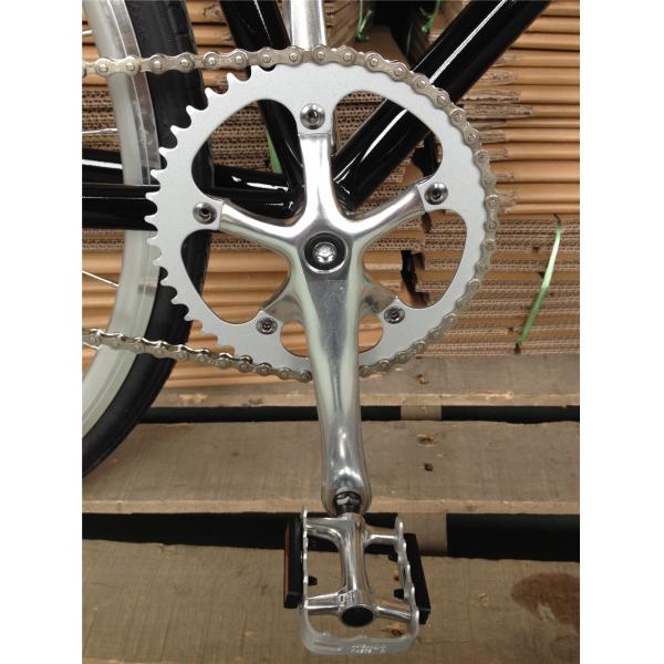 Vintage Fixed Gear Bike Bicycle for Adult Road Racing 2023 Wellgo Pedal Lasco Crank Set