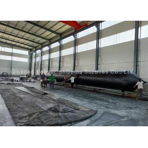 Marine Rubber Balloon Airbags For Boat Vessel Barge Landing And Launching