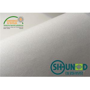 150cm Interlining Material , Woven Fusing Shringkage Resistant