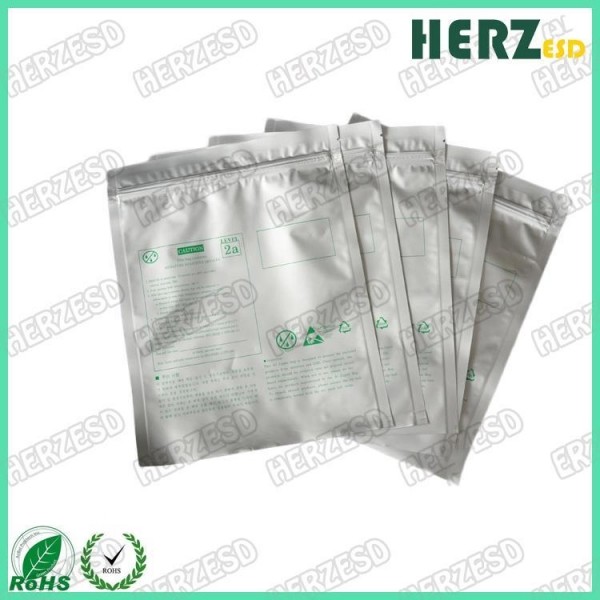 Customized Logo ESD Moisture Barrier Bag Flexible Structure Aluminum Foil