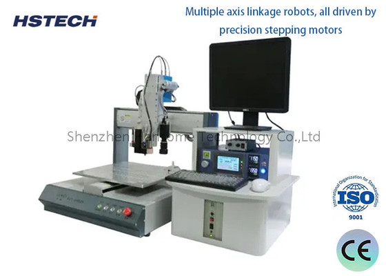Flexible Desktop Automatic Soldering Machine with Definition Vision and Single