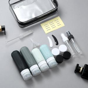 16 Pack Refillable Toiletries Silicone Travel Bottle Set Perfect for Travel