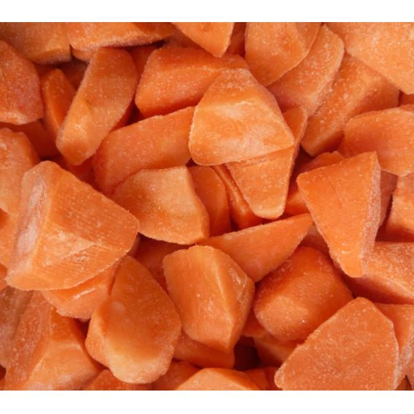 Full Nutritions Contained Frozen Diced Carrots Fresh Vegetable Frozen Process