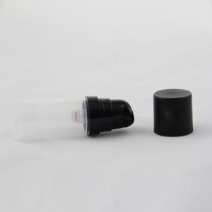 Clear PP Dispensing Airless Cosmetic Bottle Propellant Free 12ml