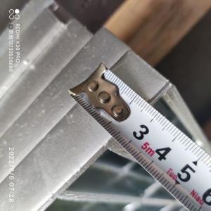 HDP Galvanized Steel Grating Platform Q235 Carbon Customized