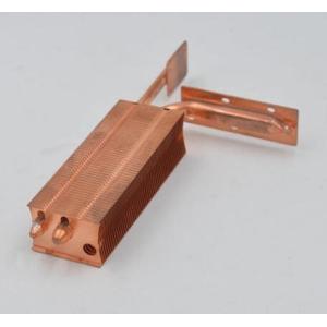 OEM Copper Skived Fin Heat Sink Copper Cu1100 For Projector / Computer