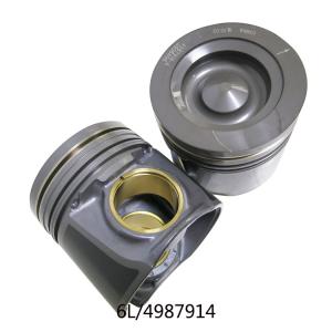 114mm Piston Kit 4987914 For Cummins ISLE375-B