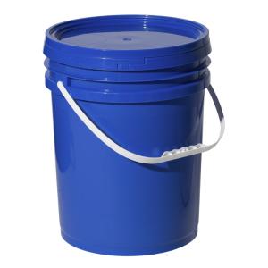 Securely Sealed 15L Clear Recycled Plastic Bucket With Sealing Lid for Paint