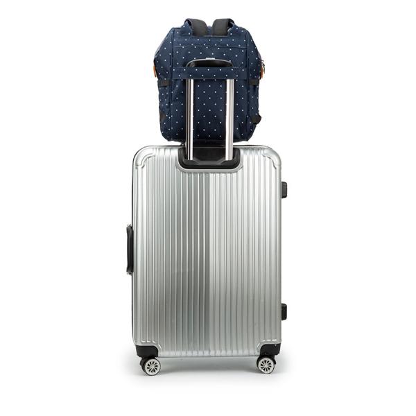 Factory Hot Sell Diaper Bag Large Capacity Mommy Maternity Nappy Backpack with USB Stroller Hooks for Baby Car