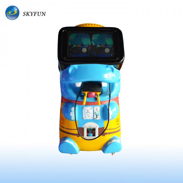 Buy Cute VR Theme Park Piggy / Hippo 9D Coin Operated Game Machine For Children at wholesale prices