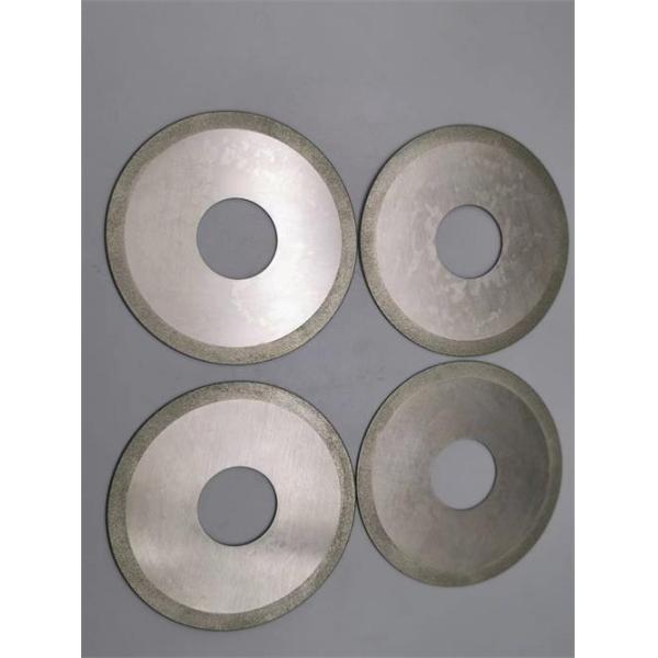 Silver Electroplated Diamond Grinding Wheels Cutting Blade For 1A1 100mm*0.8mm*7mm