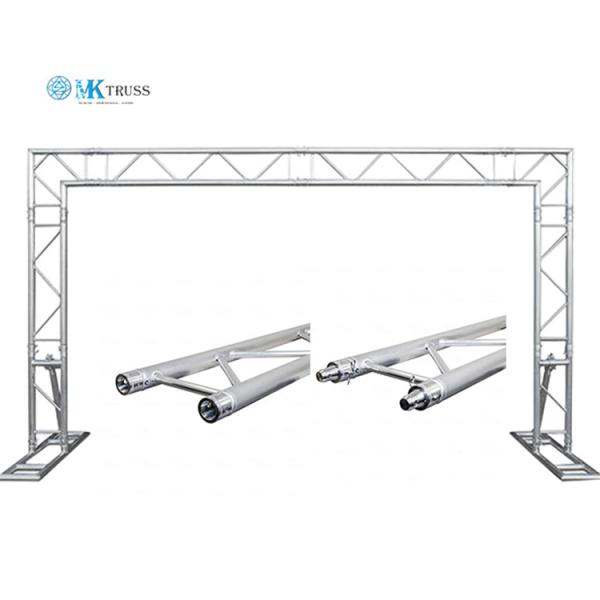Customized Aluminum Roof Truss DJ for Banner Flat Truss Main Tube 50*2mm/50*3mm Customized