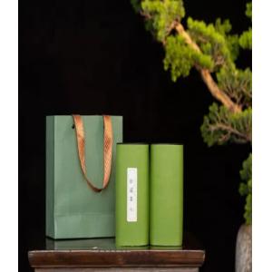 Customized Rectangle Cardboard Tea Boxes ISO Paper Tube Box Packaging