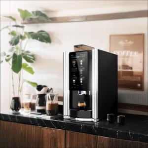 Bean To Cup Coffee Vending Machine Optional Liquid and Milk Powder Frother for