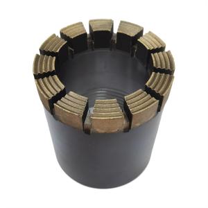 BQ NQ HQ PQ impregnated diamond core bits for Exploration Drilling Wireline