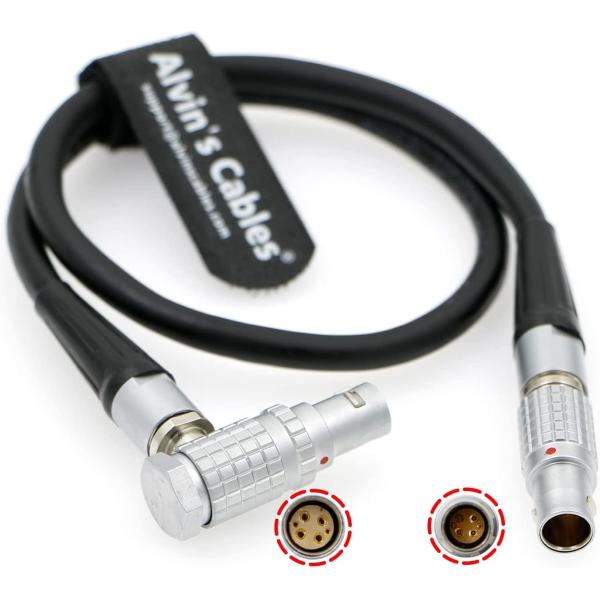 Buy Alvin'S Cables 6 Pin Male To Right Angle 6 Pin Female Power Cable For DJI Ronin-2 Gimbal Stabilizer To RED Epic&Scarlet at wholesale prices