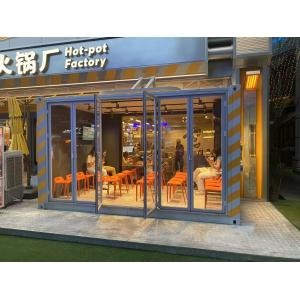 Quality folding window aluminum balcony vertucal for sale