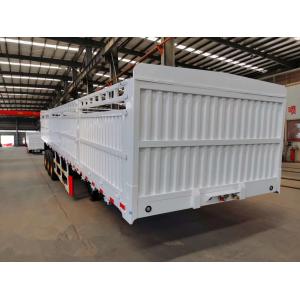 60 Tons 3 Axles Q345 Heavy Duty Semi Trailers