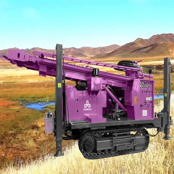 Water Drilling Equipment 263KW Diesel Water Borehole Drilling Machine Portable Well Drilling Rig