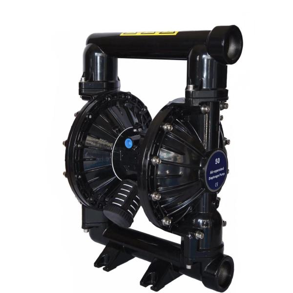 Buy Air Operated Dual Diaphragm Pump / Self - Priming Positive Displacement Pump at wholesale prices