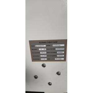 woodworking sliding panel saw wood cutting machine MJ6138TY