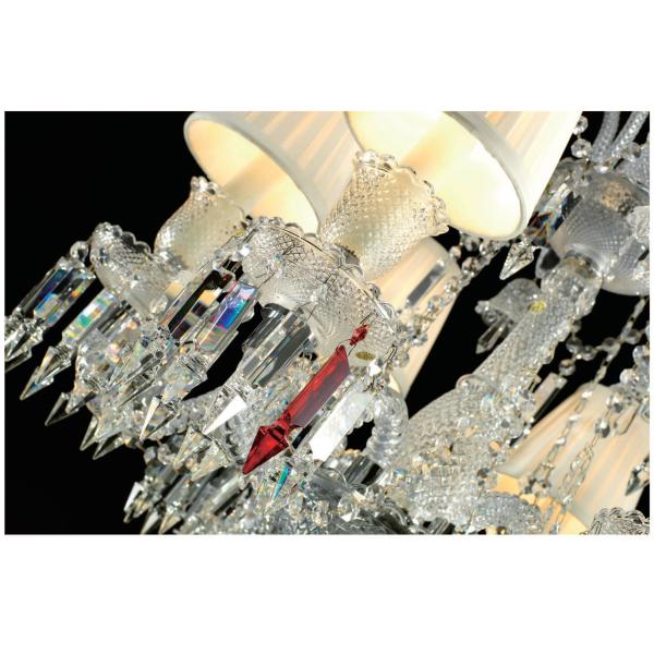 Clear Or Colourful Custom Creative Glass Chandeliers Contemporary Chandeliers For High Ceilings