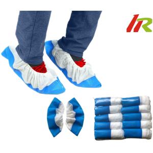 Disposable Waterproof Anti-slip Breathable Non-woven PP+PE Boot Shoe Cover