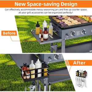 Kitchen Tool-Free Blackstone Griddle Caddy And Spatula Tool Holder