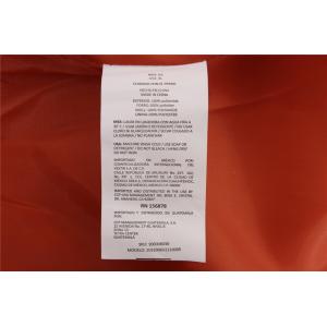 Windproof lightweight orange Mens Black Puffer Gilet 100% Polyester