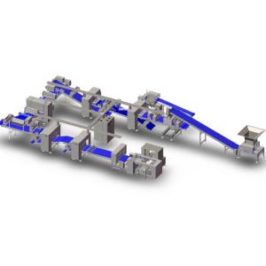 Industrial Bread Maker Machine , Bread Making Equipment With Feeding Solution