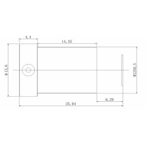 Buy cheap 1/2.3" 5.5mm F2.8 ,13 Megapixel Low distortion less than 3%, S mount lens , lens from wholesalers