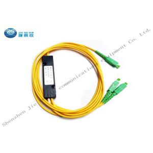 1490nm 1550nm 1x2 FBT Optical Fiber Coupler SC APC 2.0mm 1m