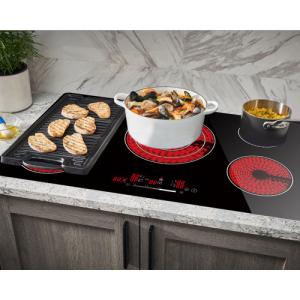 380V Aluminum Alloy 8400W 5 Burner Ceramic Hob