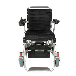 Electromagnetic Brake Aluminum Alloy CE ISO Fold Up Wheelchair