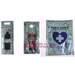 reflective Thermal Plastic handle portable aluminum epe foam Insulation bag cool