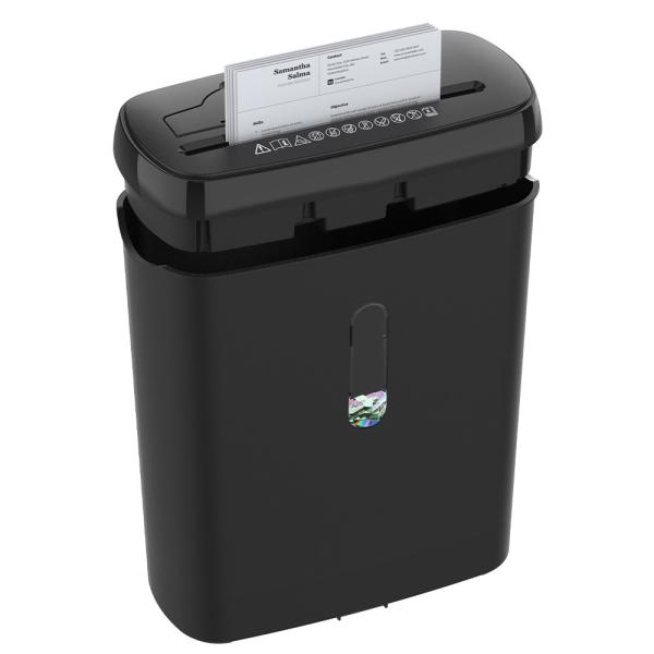 Buy SD108P 8 Sheets Strip Cut Office Paper Shredder Machine For Credit Card Documents And CD Disc With 11L Bin at wholesale prices