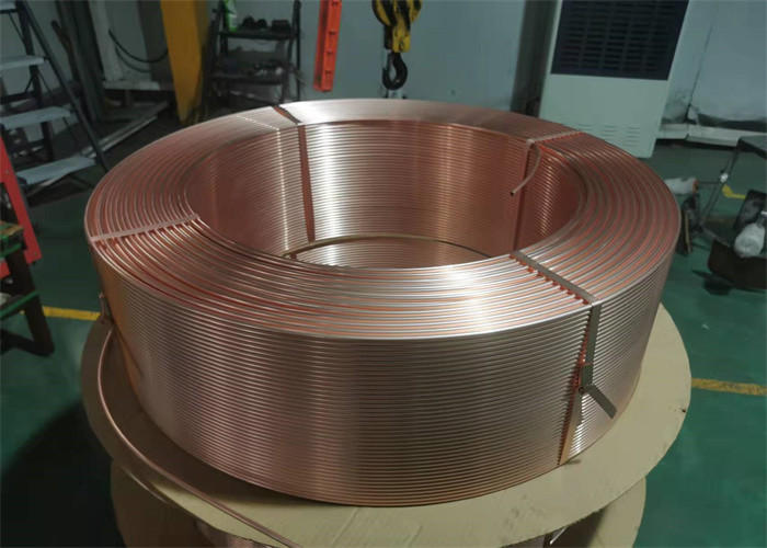 China clean Surface Level Wound Coil , Refrigeration Lwc Copper Tube on sale