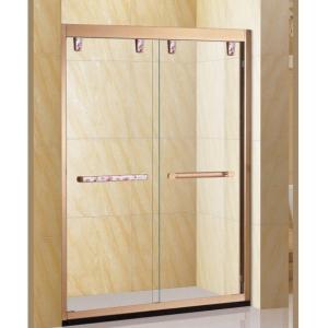 Waterproof Tempered Glass Sliding Door Shower Cabin for Dubai Luxury Mobile