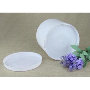 PVC Top / Bottom Paper Cans Packaging Kraft Tube Inside Aluminum