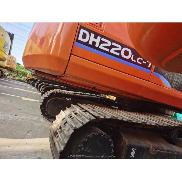 98kw Engine Doosan DH220 22Ton Used Excavator Multi Function Machine for Retail at Great