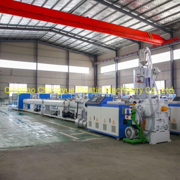 HDPE Water Supply Pipe Extrusion Machine / Production Line 20-110 mm