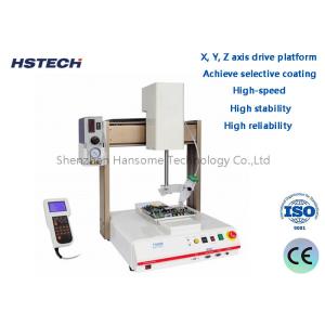 3 Axis Selective Coating Machine Glue Dispensing Machine With Servo Motor Screw