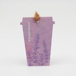 Hanging Car Paper Air Freshener Customized Scents OPP Bag Packaging