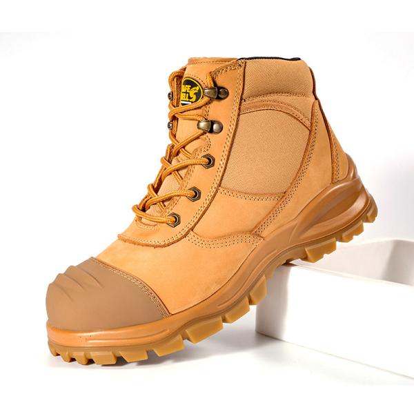 Buy EN ISO 20345:2011 Compliant Safety Boots with Steel Midsole and PU+TPU Sole for Maximum Protection at wholesale prices