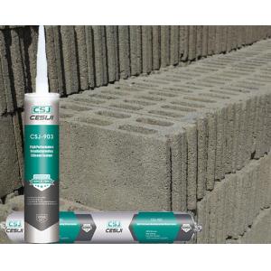 Quality Roof / Curtain Wall Silicone Weatherproofing Sealant 90 Elastic Recovery Rate for sale