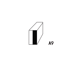 50 * 9 * 4000 MM 75A Squeegee Printing Blades