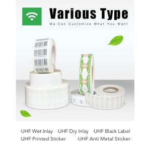 Impinj Monza R6-P PET UHF Label Sticker Tag Passive With Read Distance 8meters